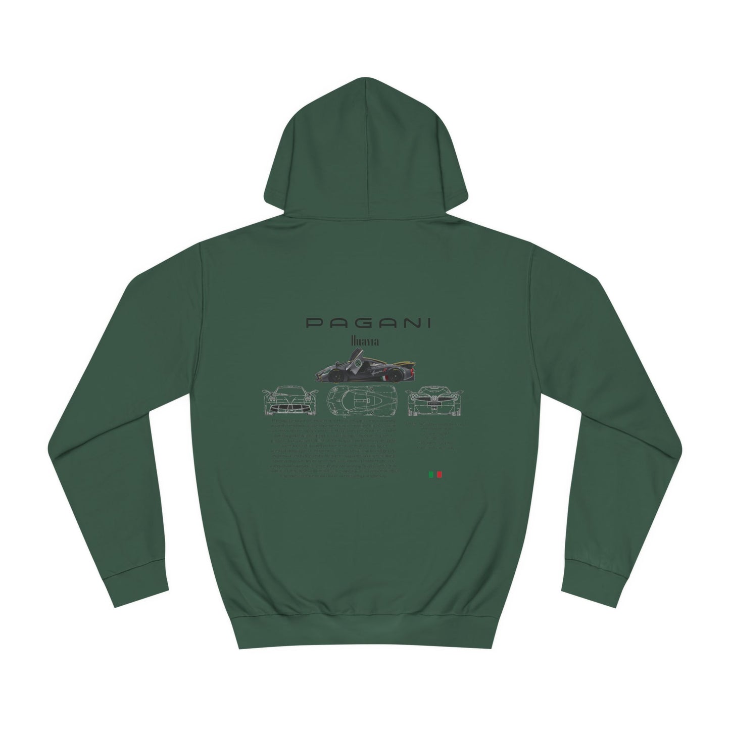 Pagani Huayra Quality Hoodie For Car Lovers And Enthusiasts